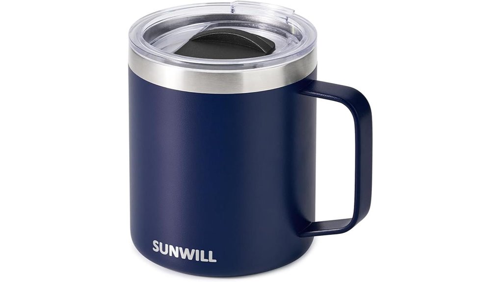 insulated travel coffee mug