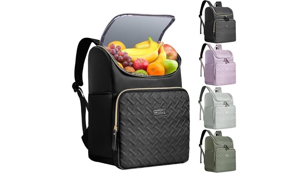 insulated waterproof cooler backpack