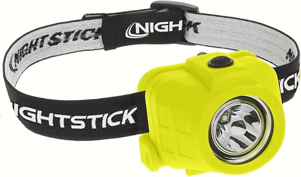 intrinsically safe green headlamp
