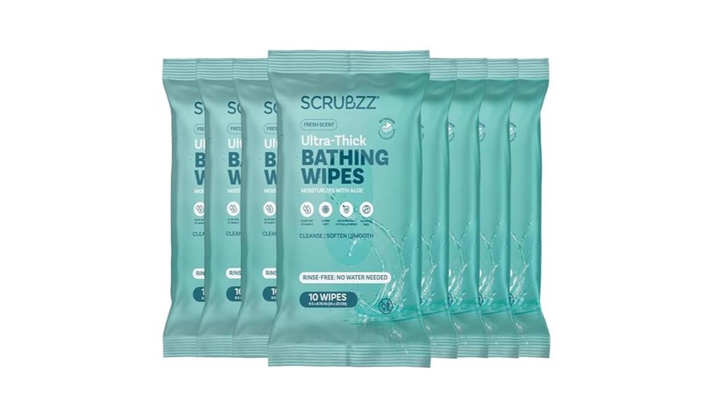 large adult bath wipes