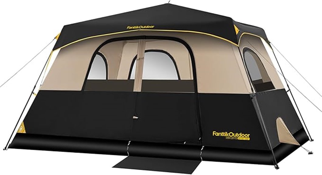 large family camping tent