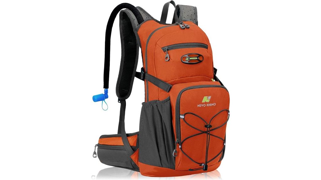 large hydration backpack system
