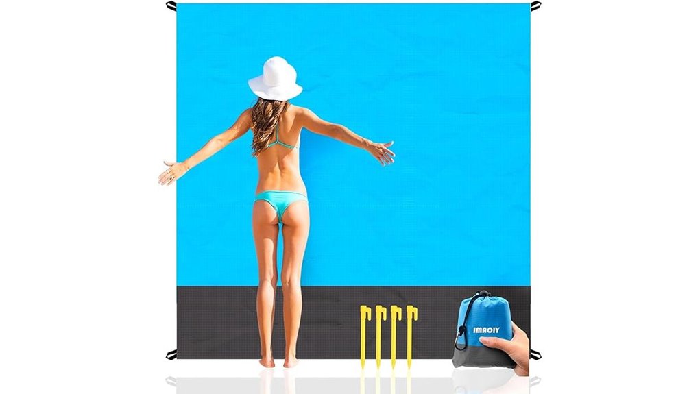 large waterproof beach blanket