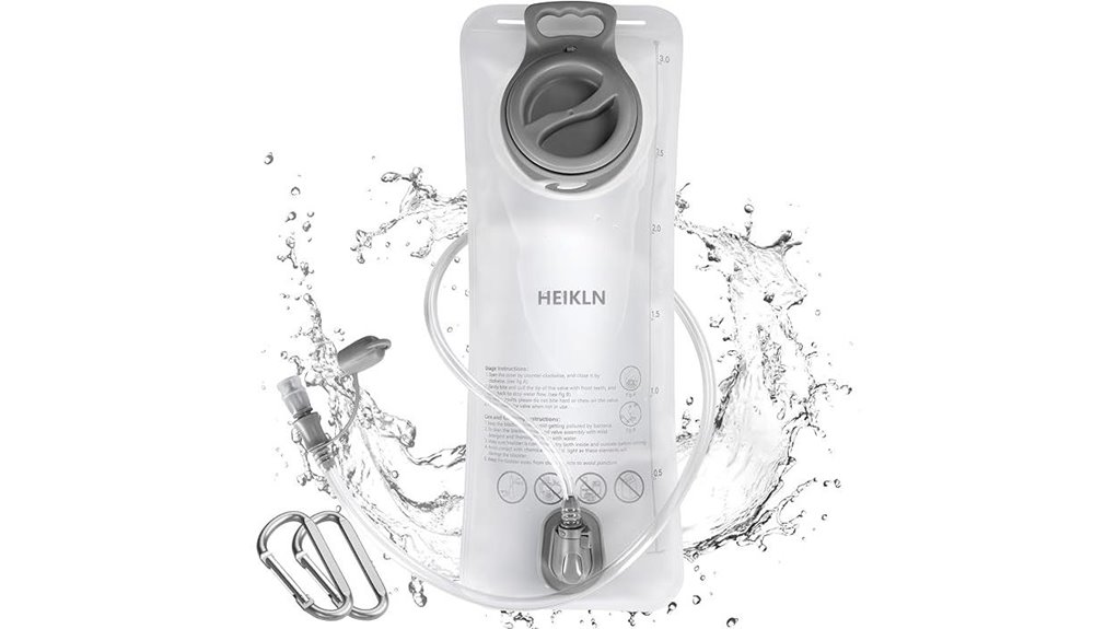 leak proof hydration bladder
