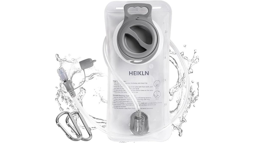 leak proof hydration bladder