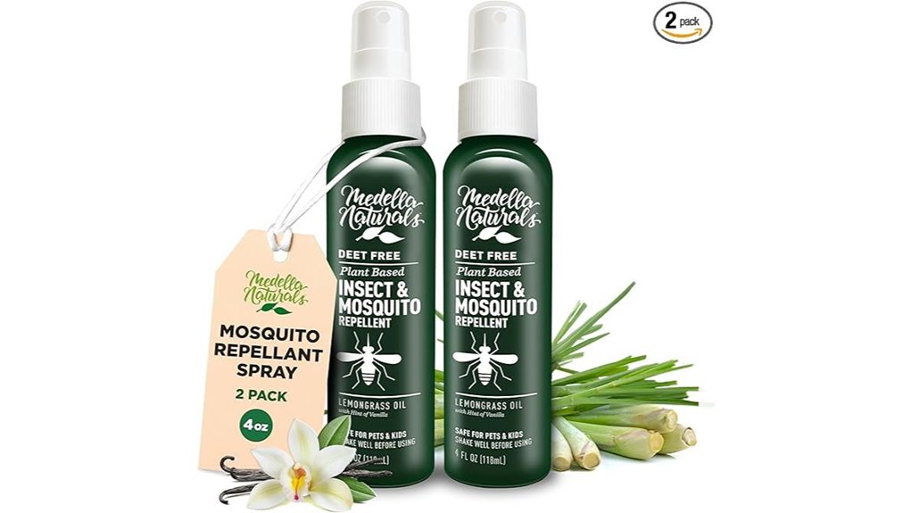 lemongrass oil insect repellent