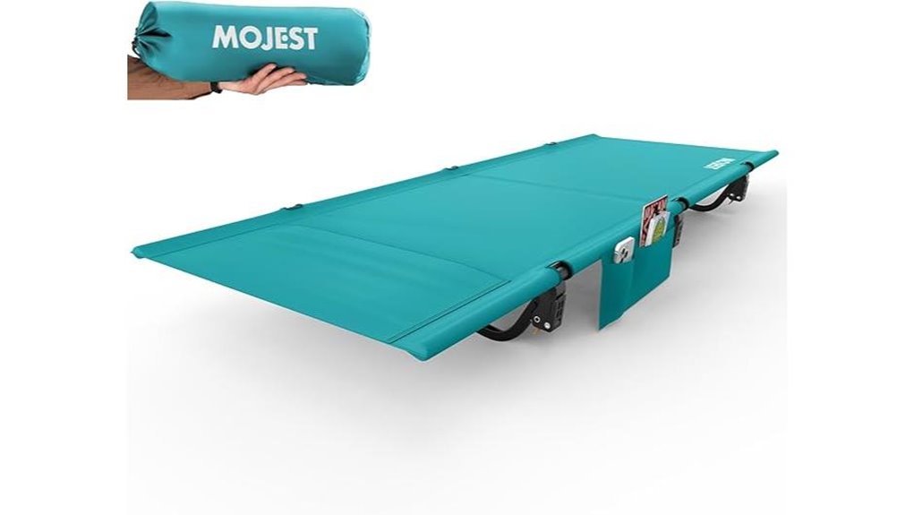 lightweight adult camping cot
