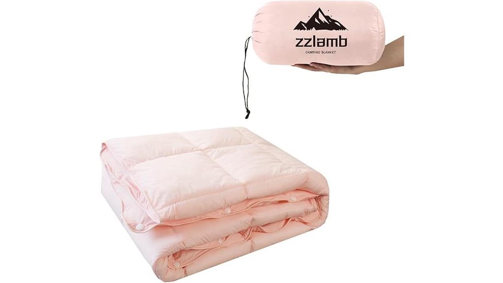 lightweight camping blanket solution