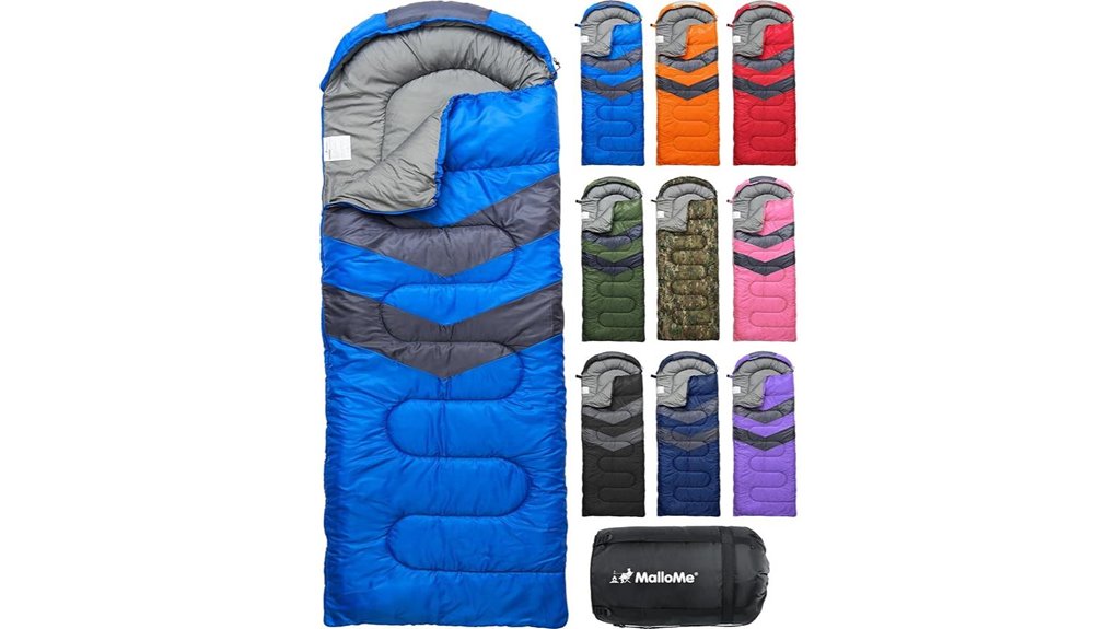 lightweight camping sleeping bags