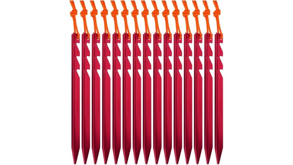 lightweight durable camping stakes