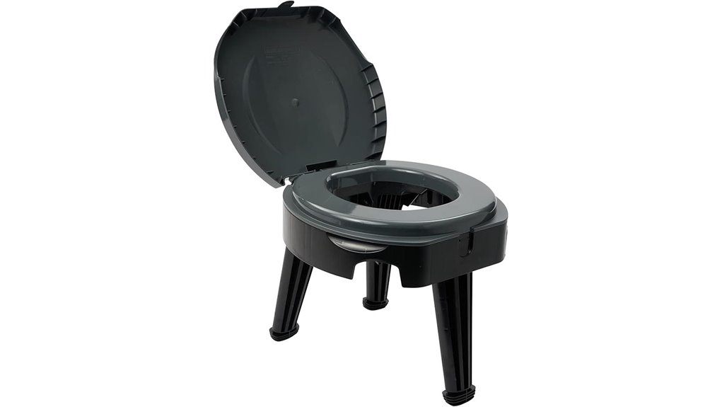 lightweight outdoor camping toilet