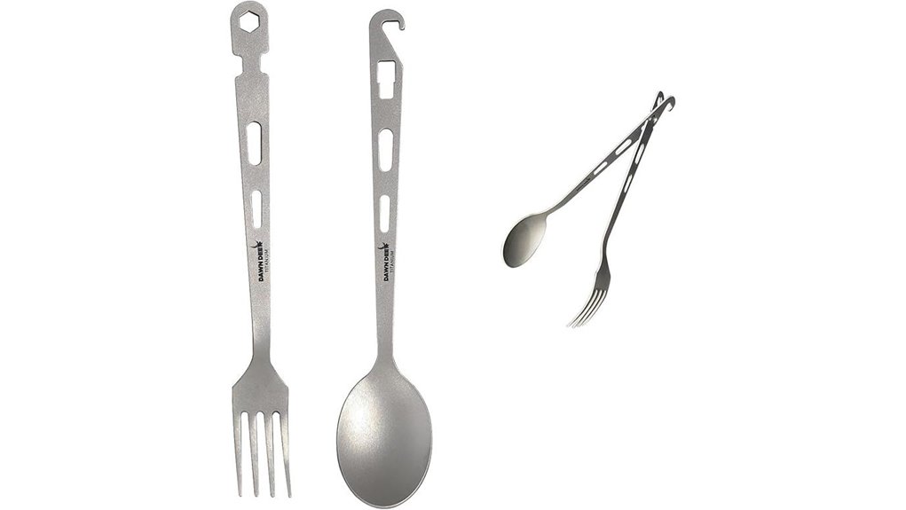 lightweight outdoor dining utensils