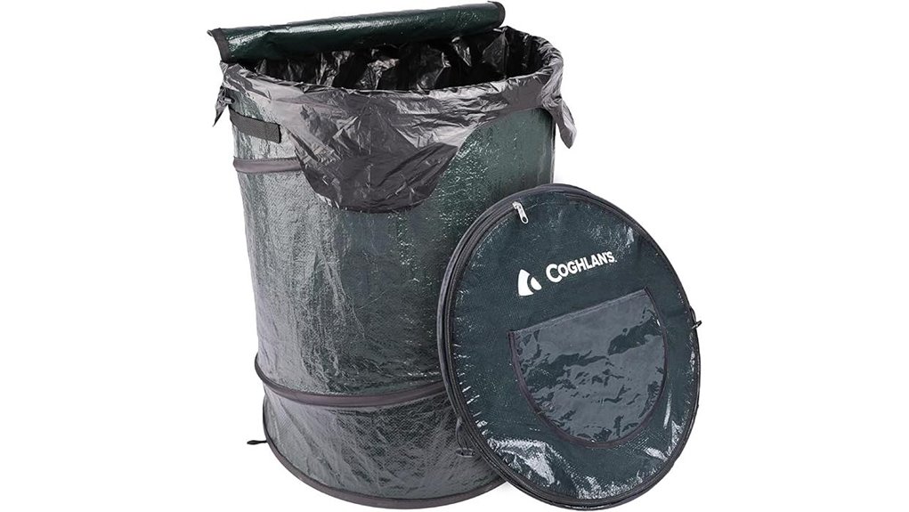 lightweight pop up trash can
