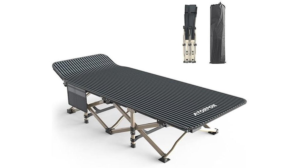 lightweight portable camping cot
