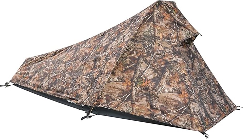 lightweight solo camping shelter