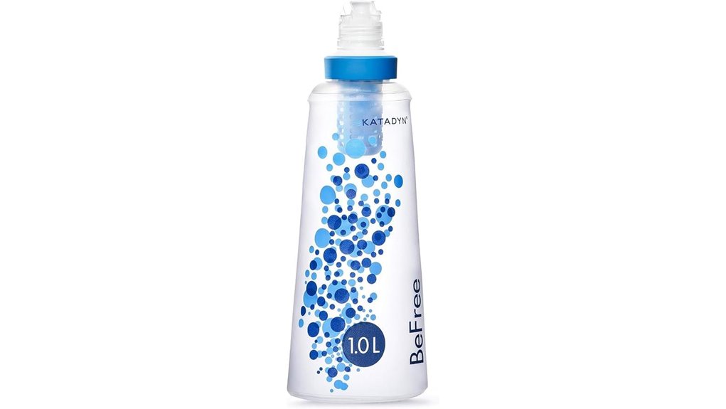 lightweight water filtration bottle