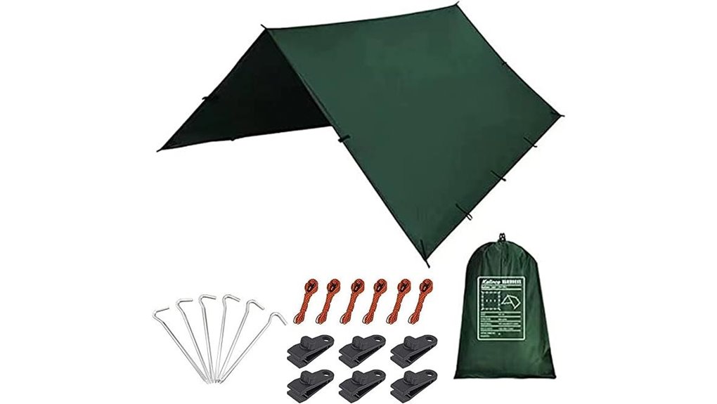 lightweight waterproof camping tarp