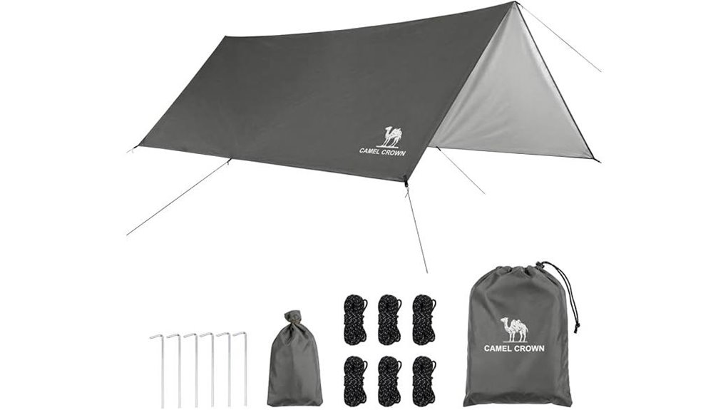 lightweight waterproof camping tarp