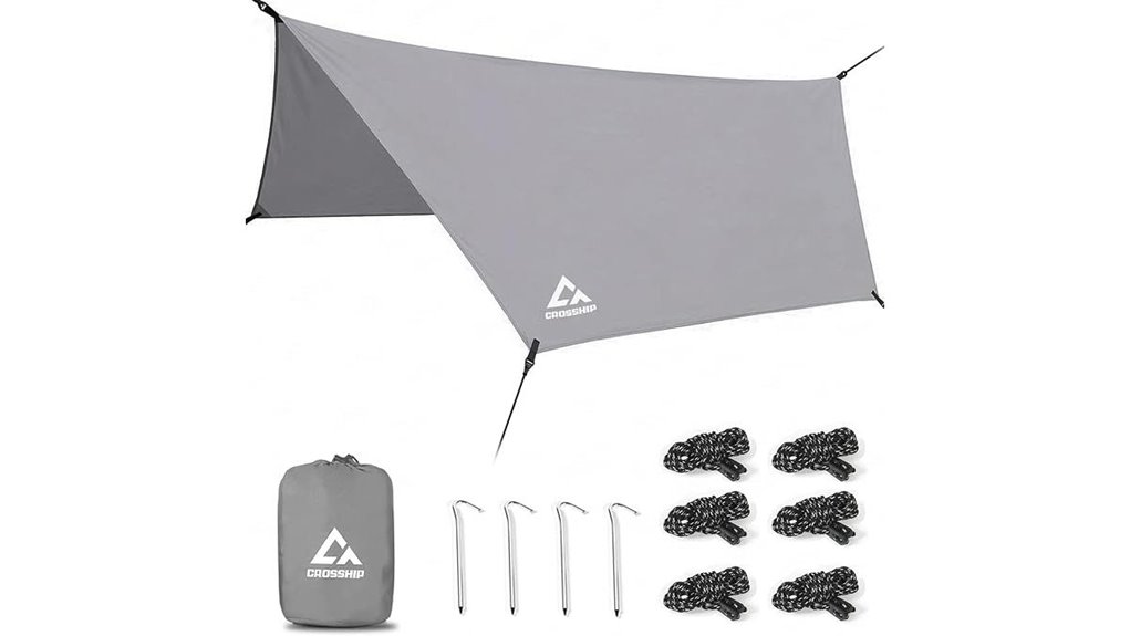 lightweight waterproof shelter tarp