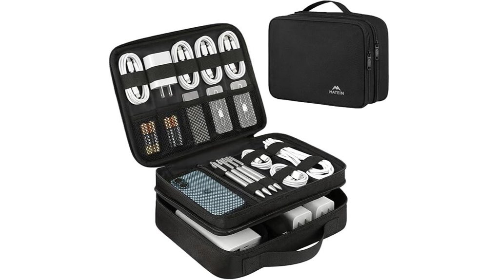 matein black travel organizer