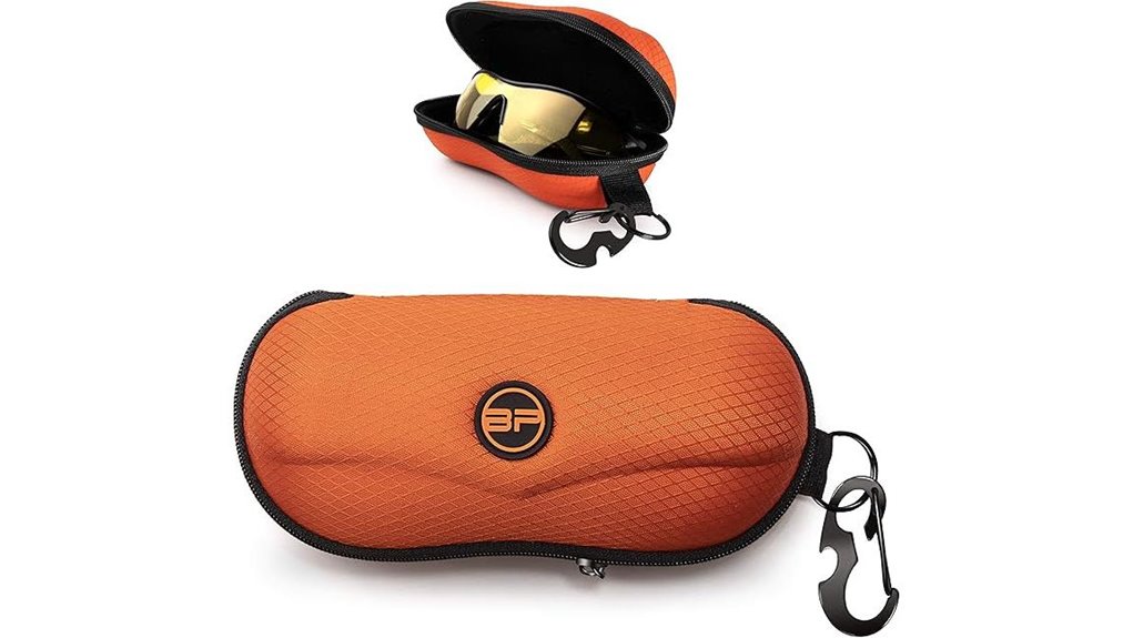 metal hook sunglasses case