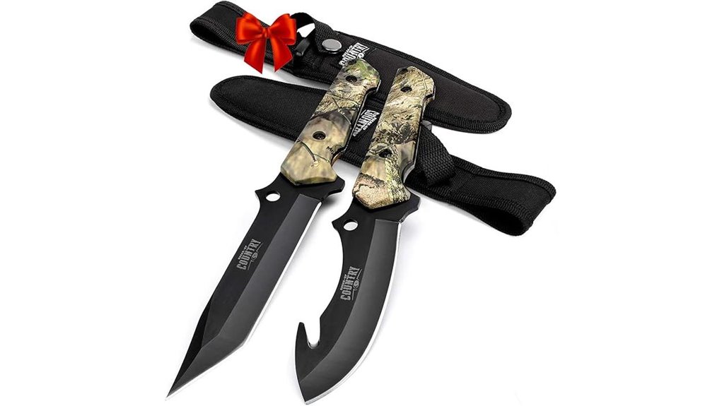 mossy oak knife set