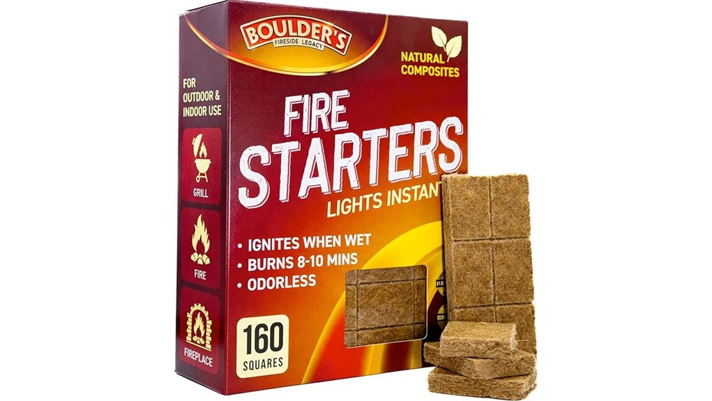 natural waterproof fire starters