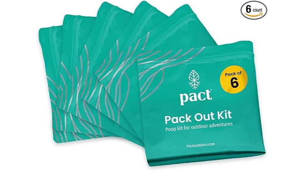 odor control camping waste kit