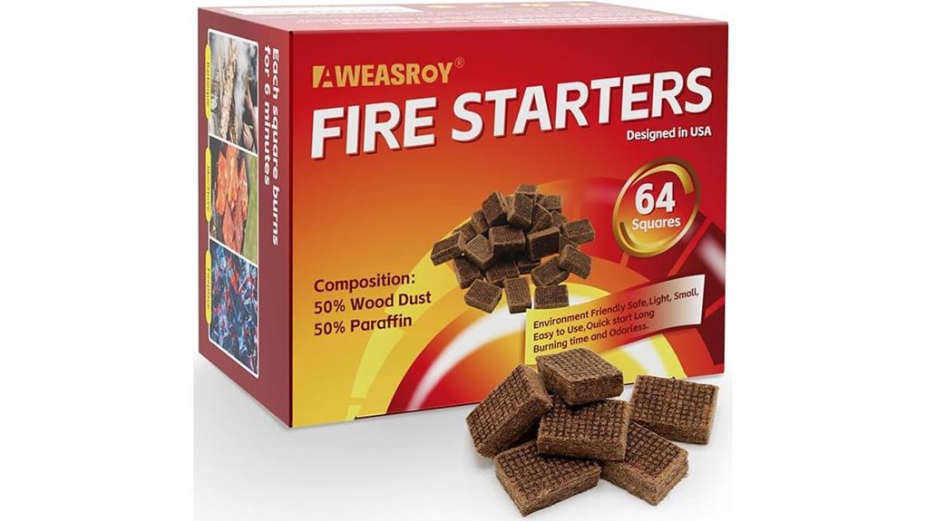 odourless camping fire starter