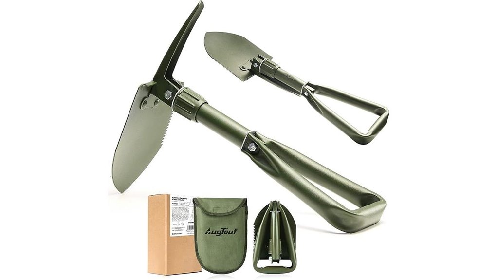 olive military folding shovel