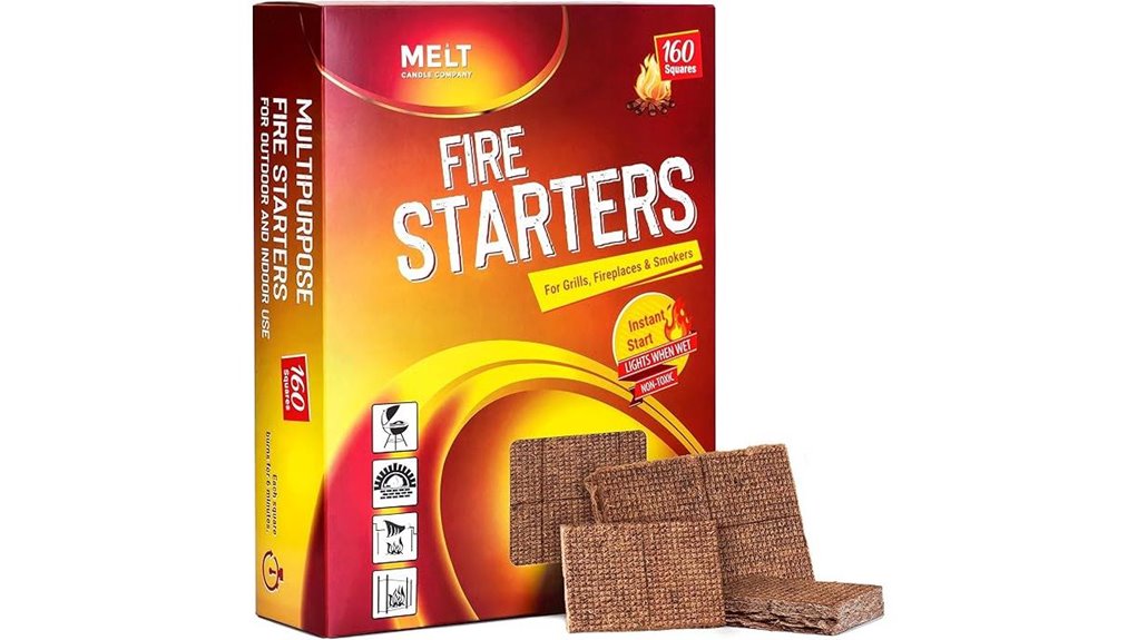 outdoor charcoal fire starters