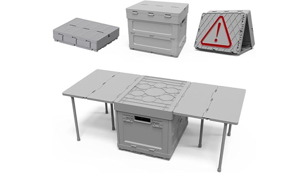 outdoor folding storage box