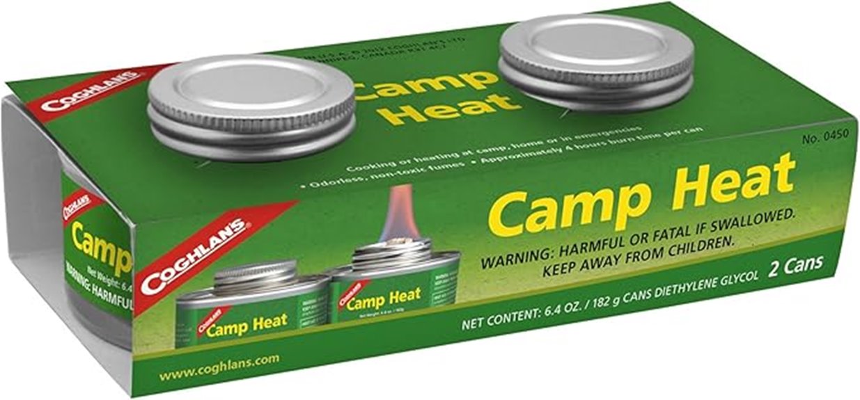 outdoor portable fuel source