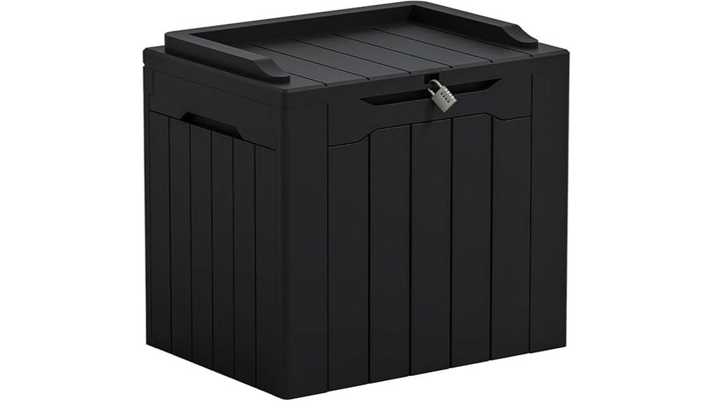 outdoor storage box lid