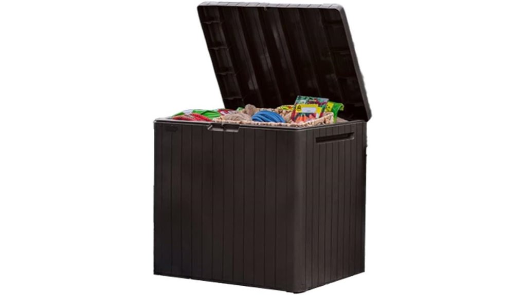 outdoor storage box table