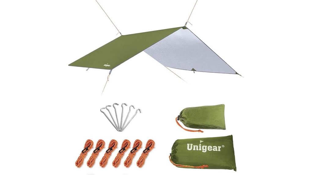 outdoor waterproof shelter tarp