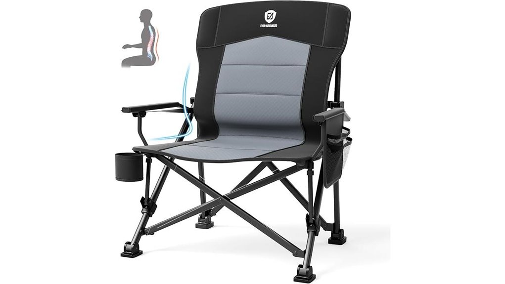 oversized folding camping chair