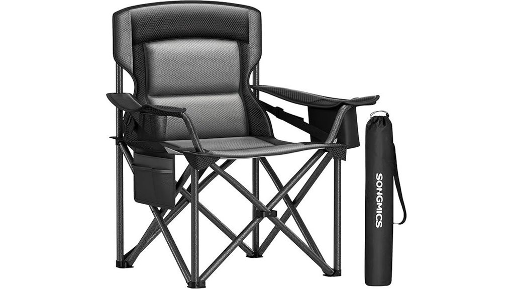 oversized lumbar support chair