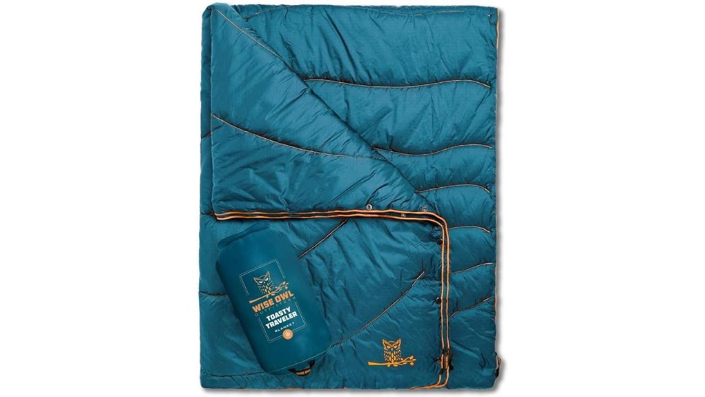 packable camping blanket option