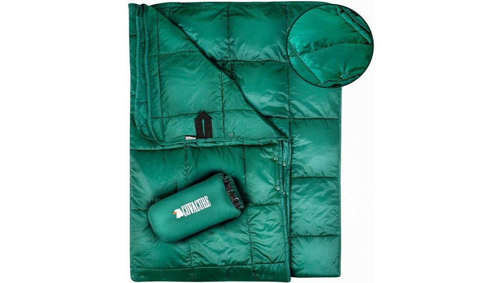 packable lightweight camping blanket