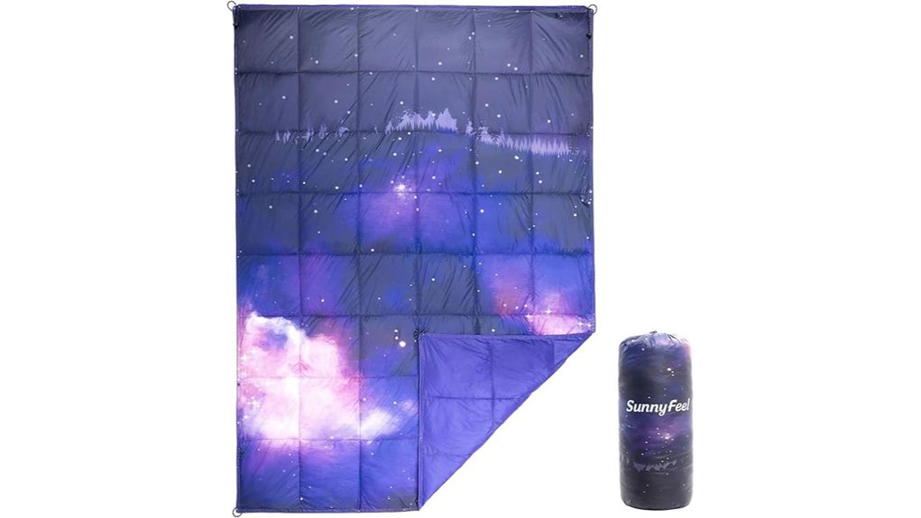 packable outdoor camping blanket