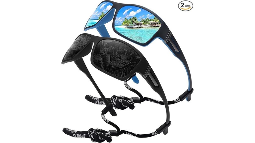 polarized sports sunglasses unisex