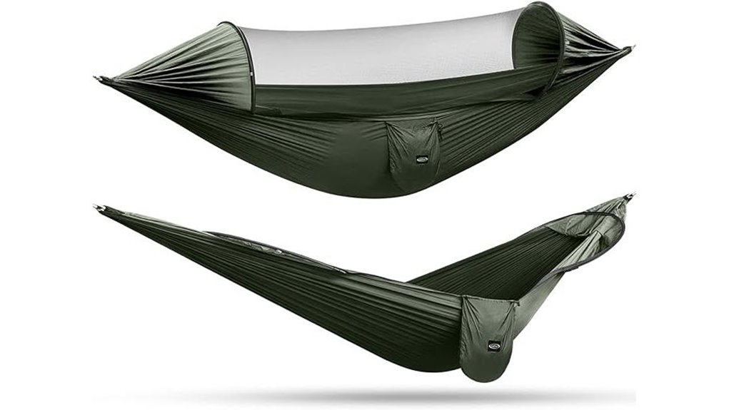 pop up hammock with net