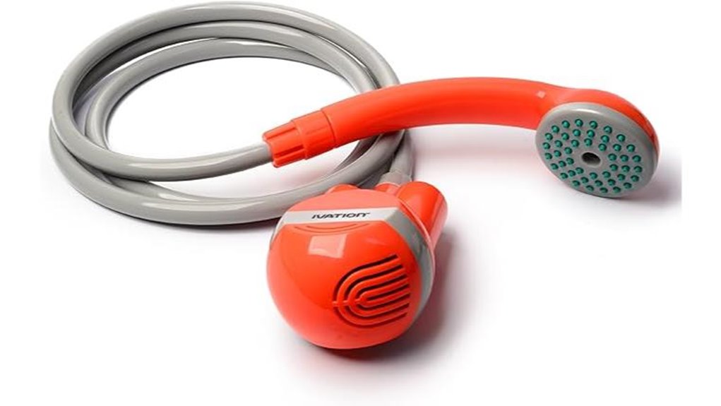 portable battery powered shower