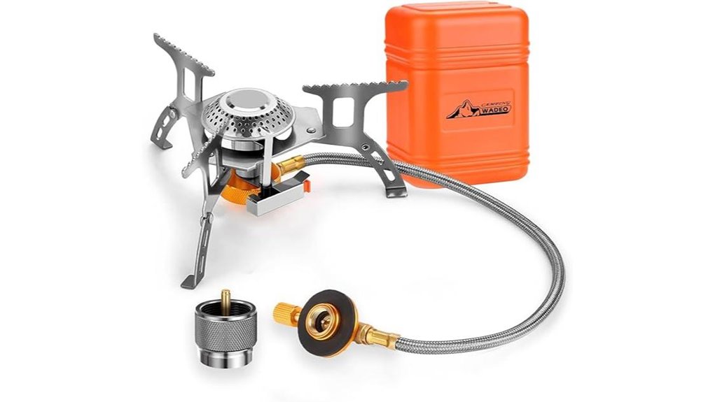 portable camping gas stove