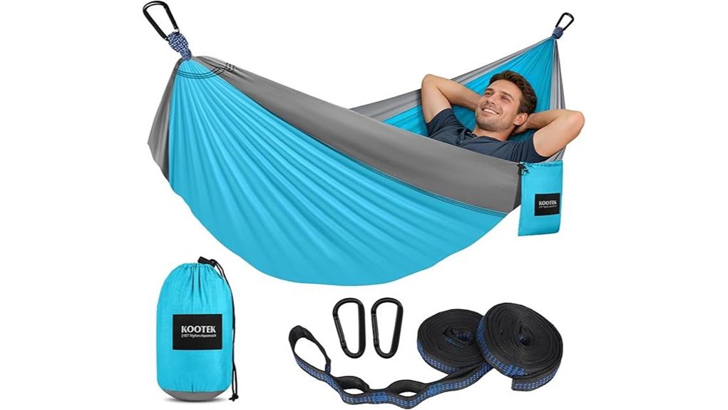 portable camping hammock set