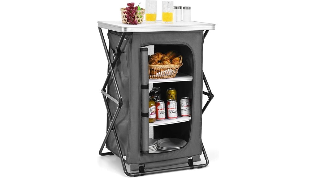 portable camping storage solution