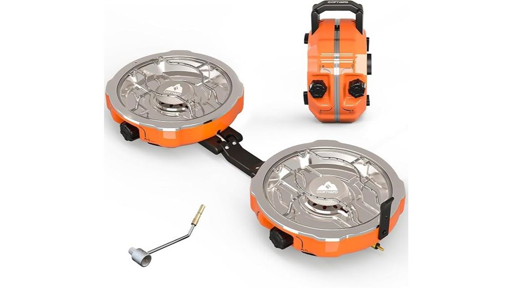 portable camping stove 20 000 btus
