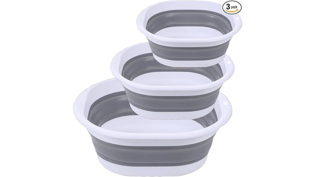 portable camping washbasin set