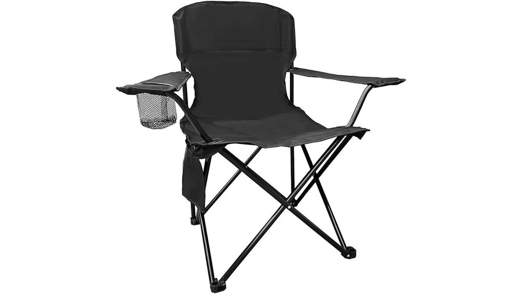 portable chair with storage